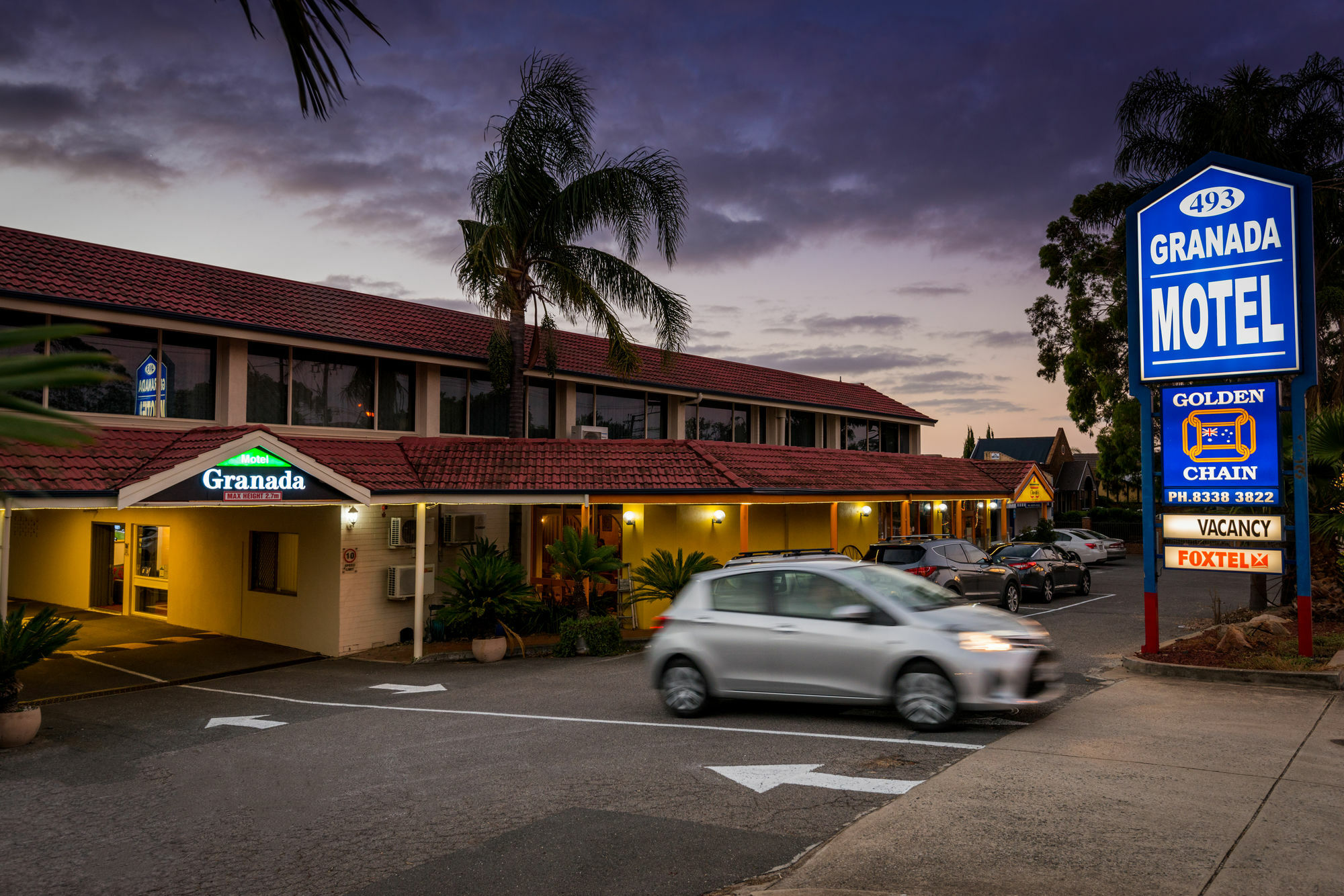 Adelaide Granada Motor Inn Eksteriør billede